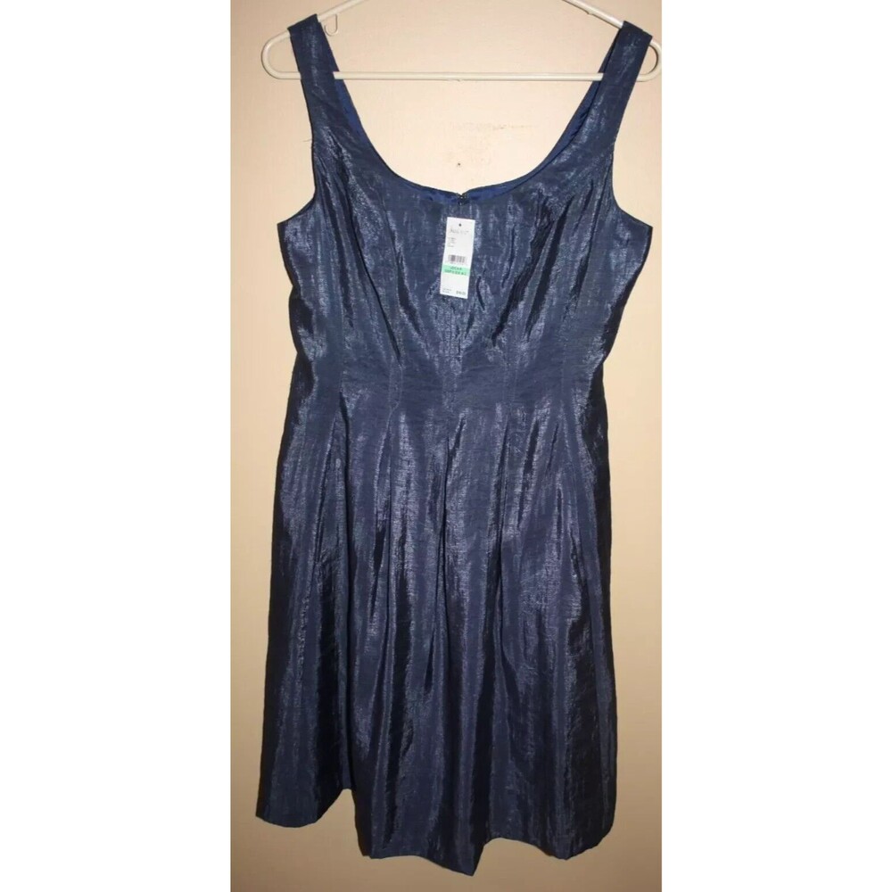 Shanti Blue Dress SIZE 8 MSRP $98 MISSING BELT Nine West